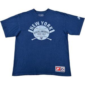 Nike Team New York Highlanders T Shirt Yankees Cooperstown Collection Size Large